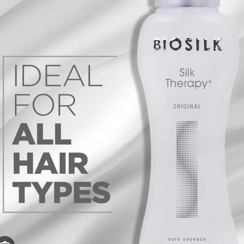 Biosilk Silk Therapy Original Serum Lightweight Shine Styling Full Size 5.64 Oz